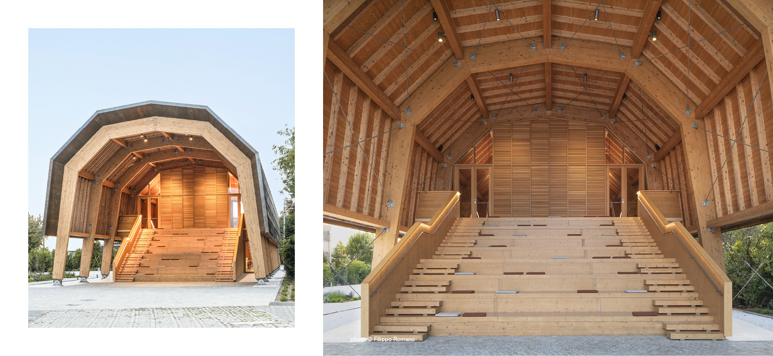 Das neue Leben des Pedrali Pavilion